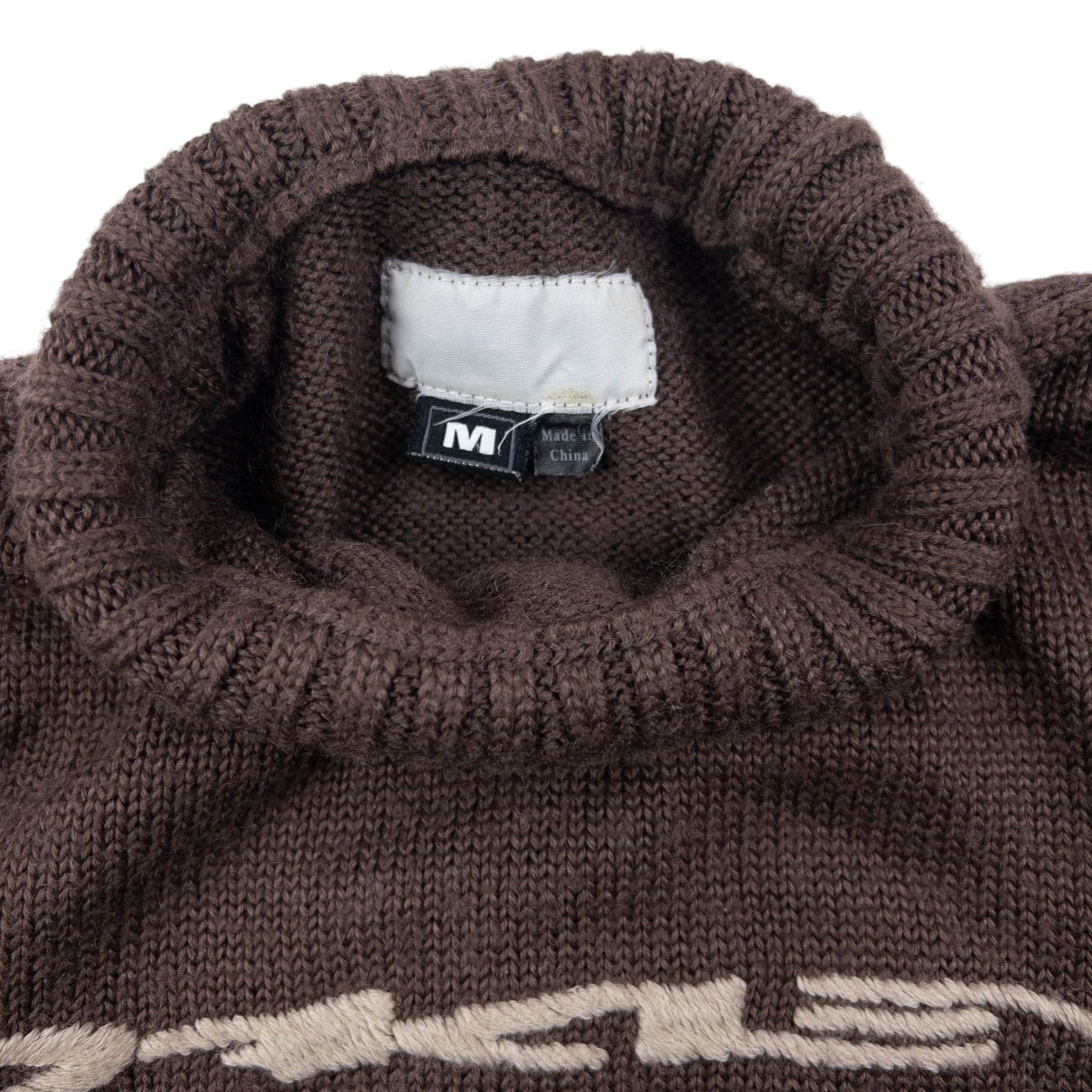 Vintage Oakley Turtleneck Knit Jumper Size M