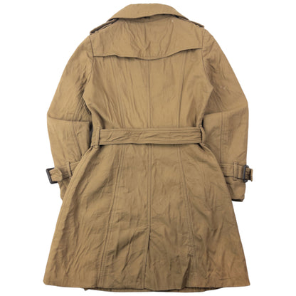 Vintage 2000s Burberry Belt Waist Trench Jacket Womens Size S