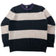 Vintage 2000s Stussy Striped Wool Jumper Size XS