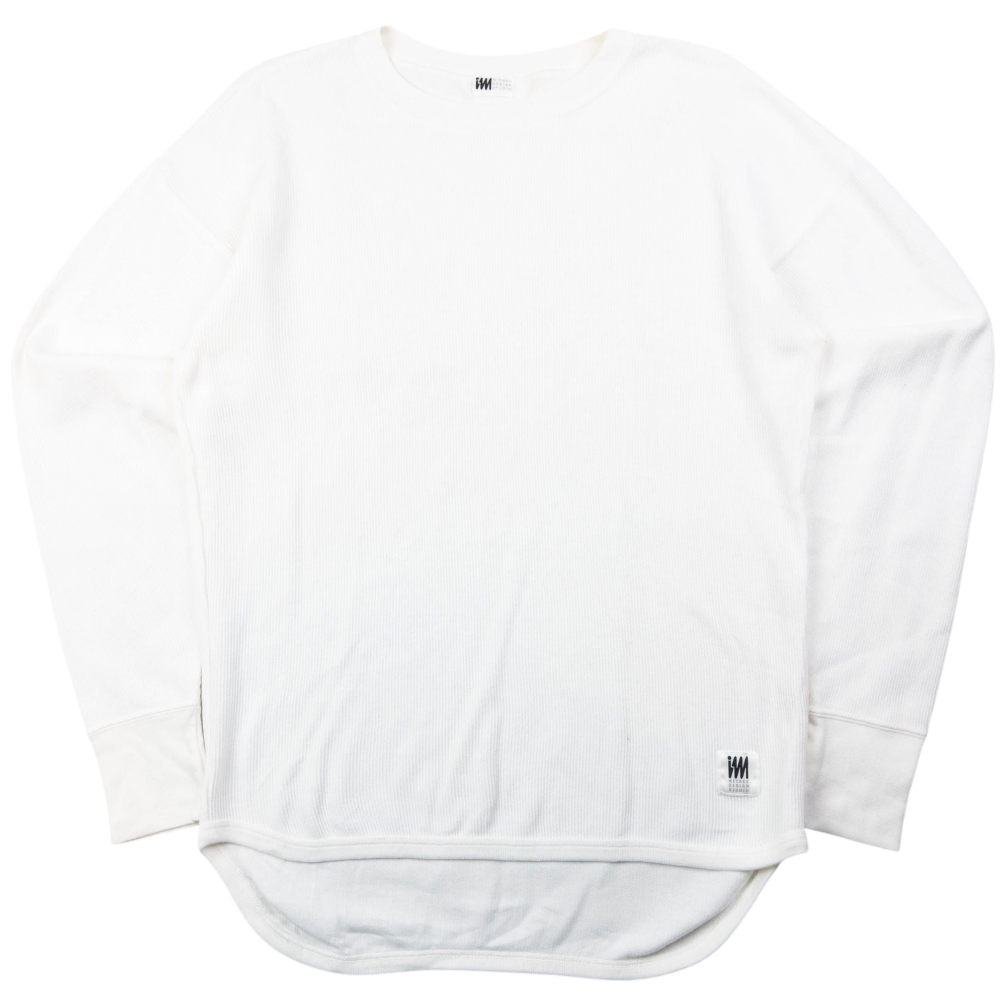 Vintage Issey Miyake Ribbed Long Sleeve T Shirt Size XS