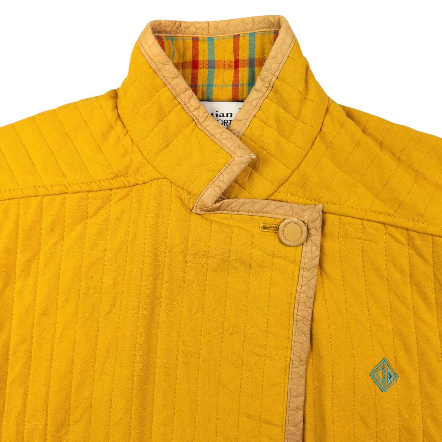 Vintage Dior Sports Quilted Jacket Womens Size M