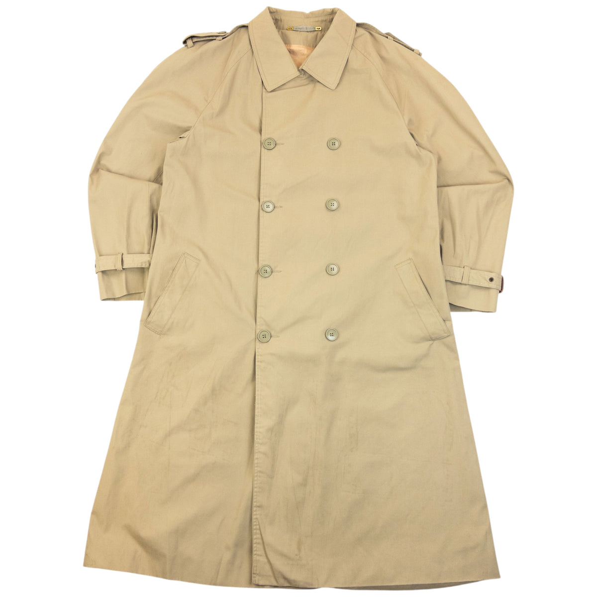 Vintage 80s YSL Yves Saint Laurent Trench Jacket Size L