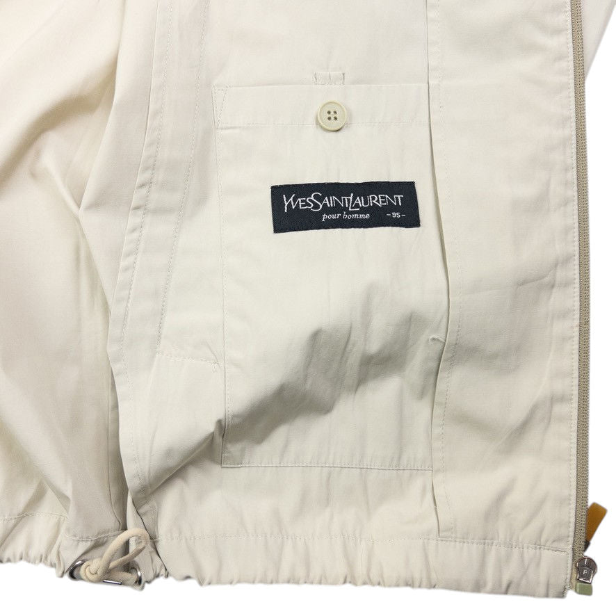 Vintage YSL Yves Saint Laurent Zip Up Jacket Size S
