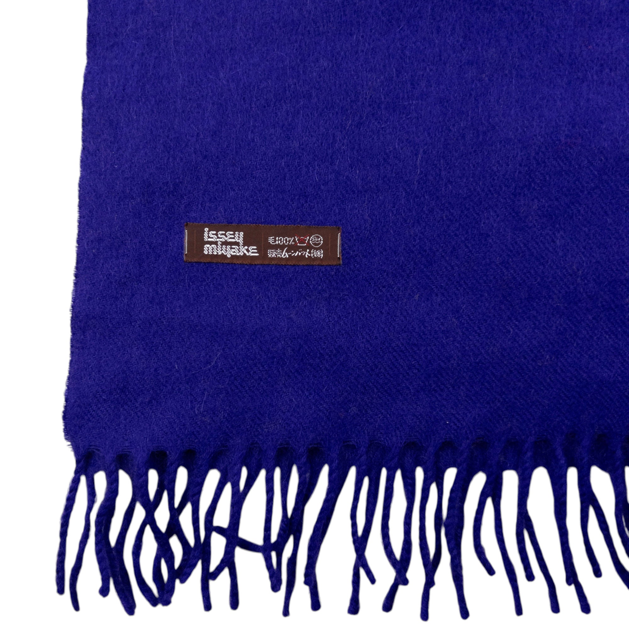 Vintage Issey Miyake Wool Tassel Scarf