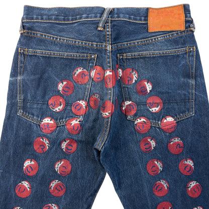 Vintage 2000s Evisu Dot Daicock Japanese Denim Jeans Size W30