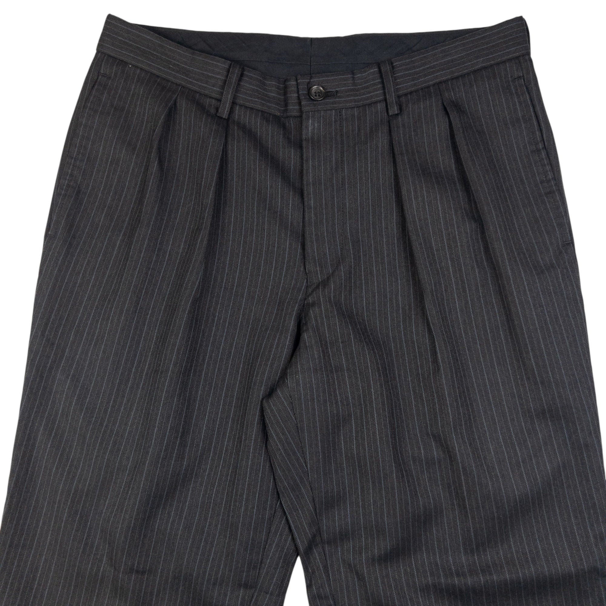 Vintage Issey Miyake Pinstripe Trousers Size W31