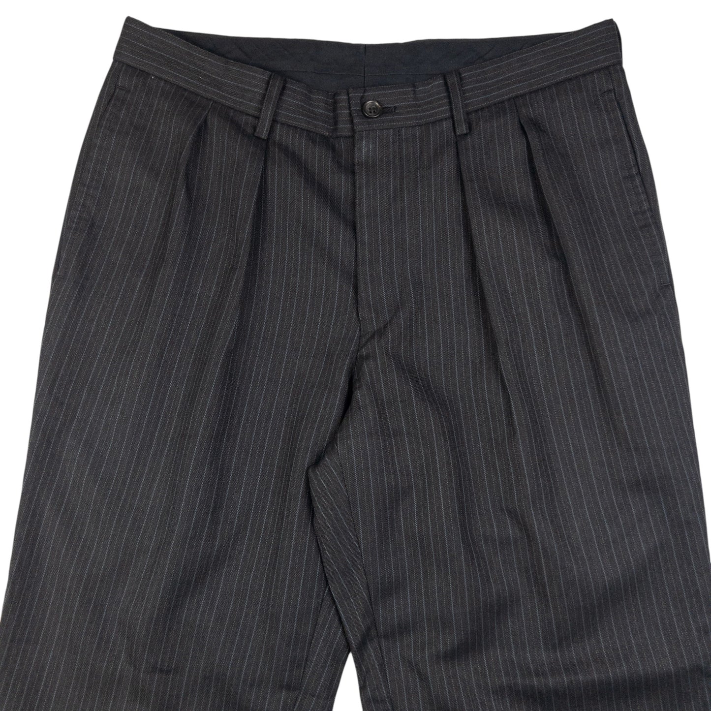 Vintage Issey Miyake Pinstripe Trousers Size W31