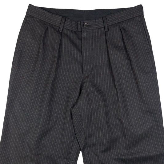 Vintage Issey Miyake Pinstripe Trousers Size W31