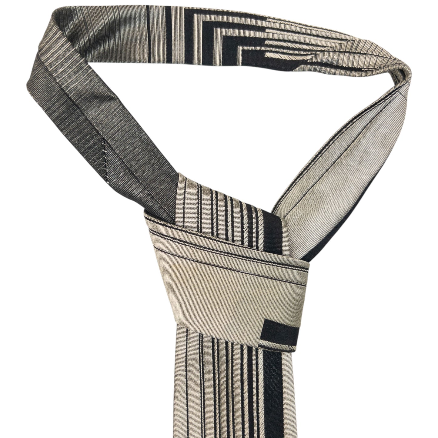 Vintage 90s Gianni Versace Geometric Silk Tie