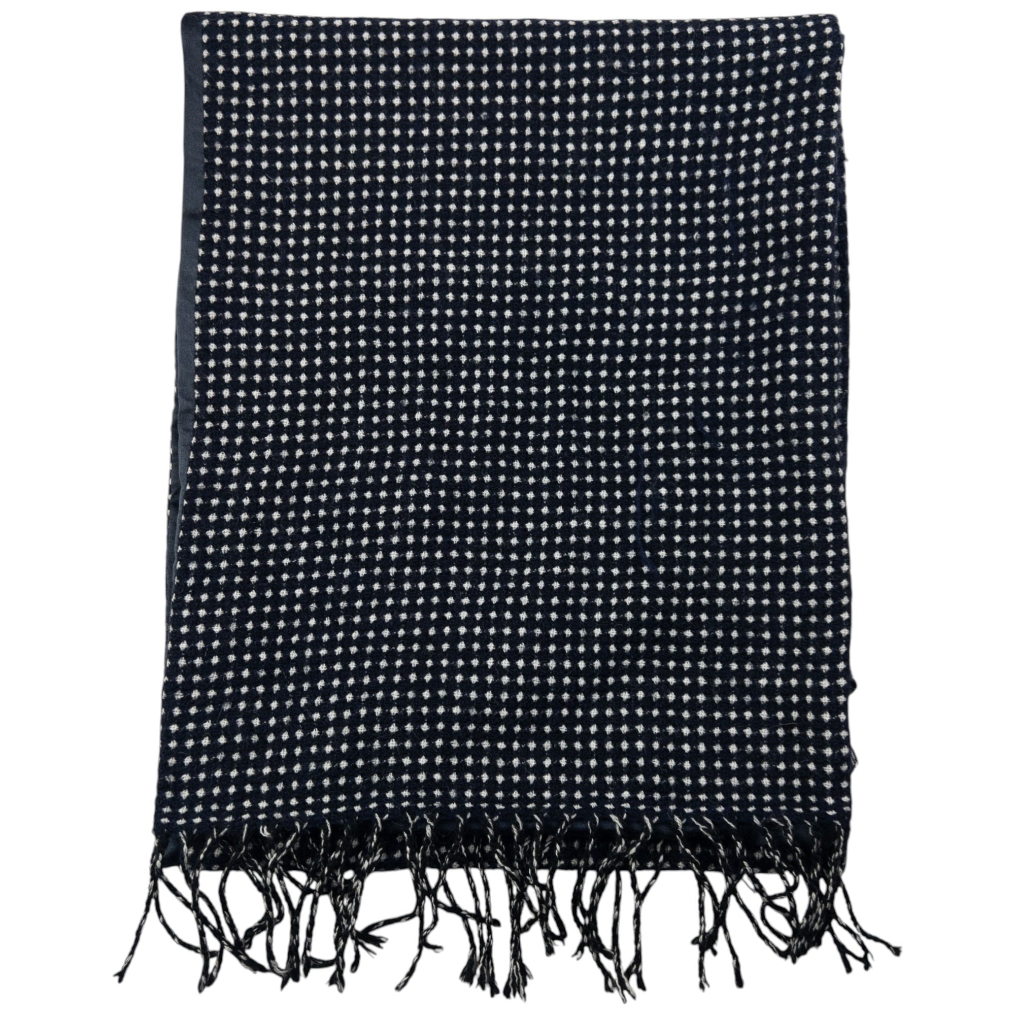 Vintage Giorgio Armani Le Collezioni Wool Tassel Scarf