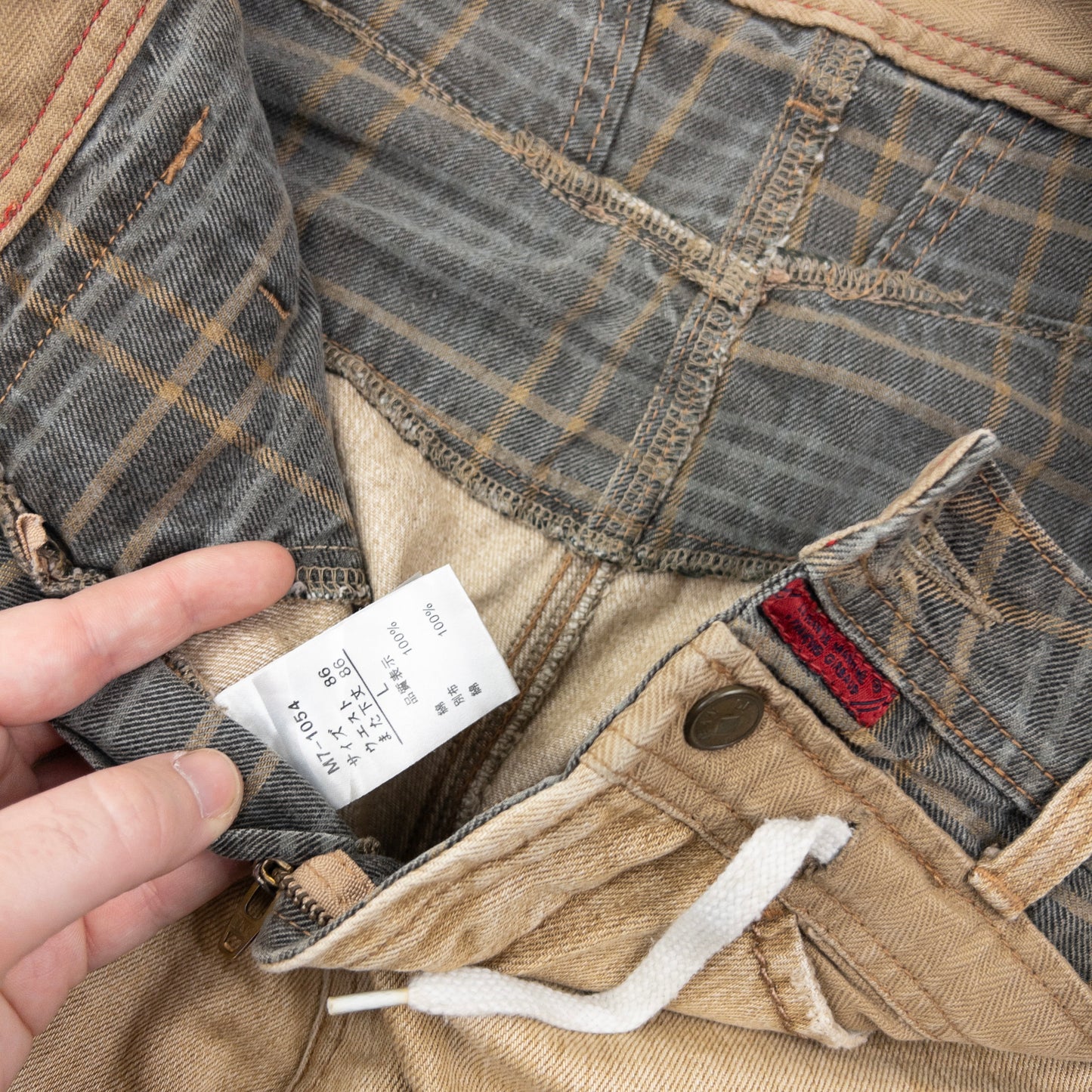 Vintage Marithe + Francois Girbaud Double Waist Denim Jeans Size W33