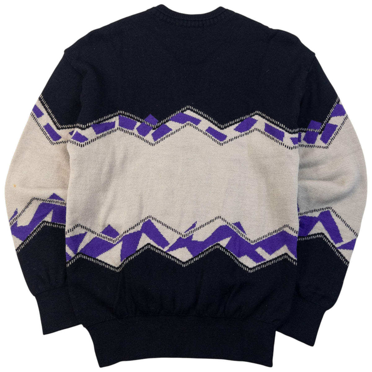 Vintage 90s Balenciaga Pattern Wool Jumper Size S