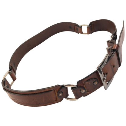 Vintage 2000s Dolce & Gabbana Leather Belt Size XL