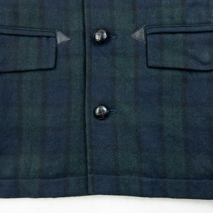 Vintage 2000s Katharine Hamnett Checkered Wool Jacket Size M