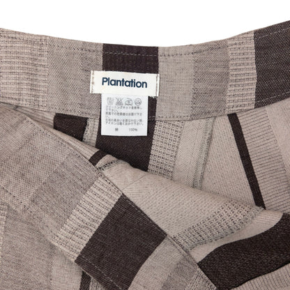 Vintage 90s Plantation By Issey Miyake Striped Skirt Womens Size W27