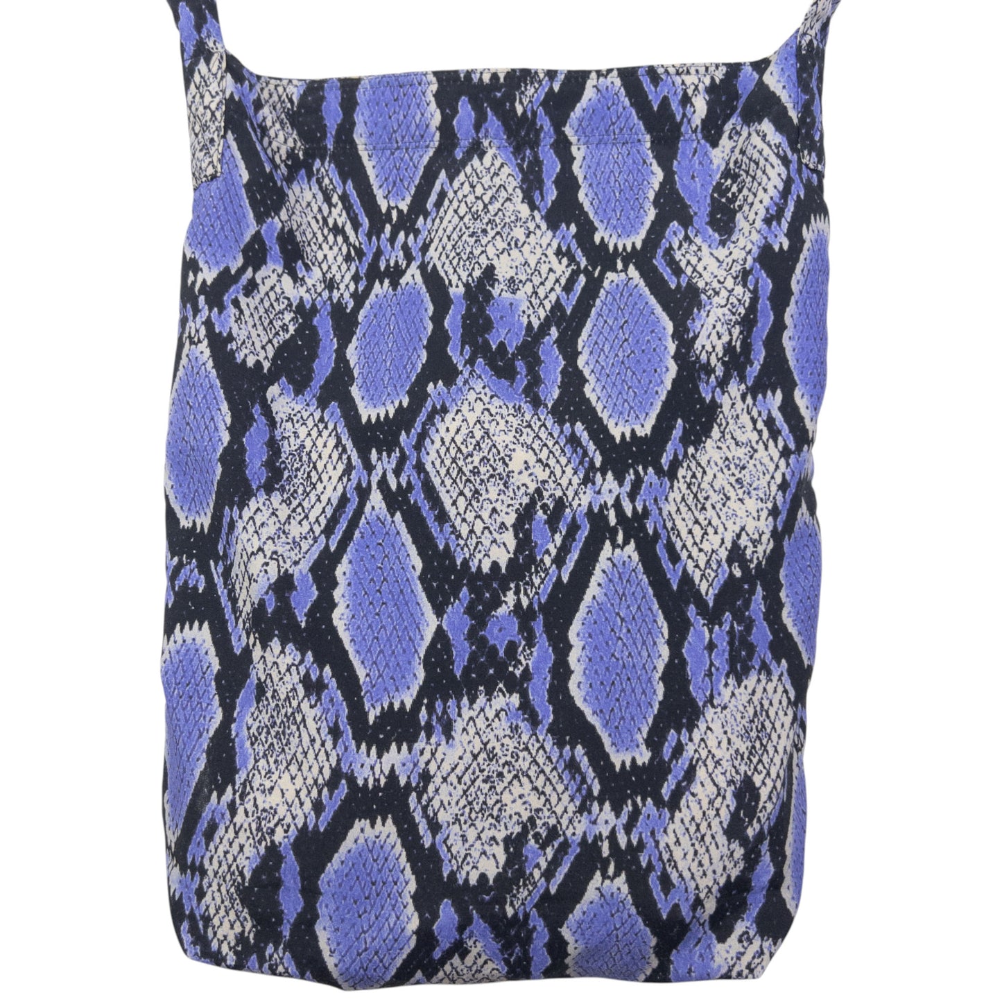 Vintage Needles Lightweight Snakeskin Pattern Crossbody Bag