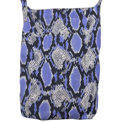 Vintage Needles Lightweight Snakeskin Pattern Crossbody Bag