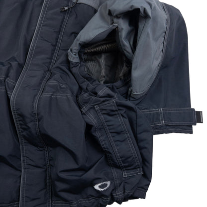 Vintage Oakley Zip Up Snowboarding Jacket Size XL