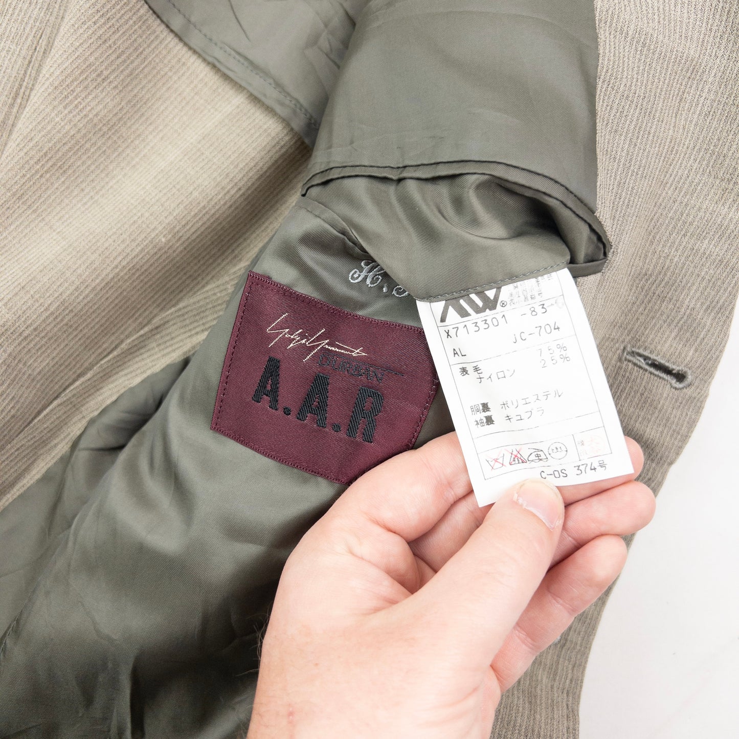 Vintage 90s Yohji Yamamoto D'Urban A.A.R Blazer Jacket Size M