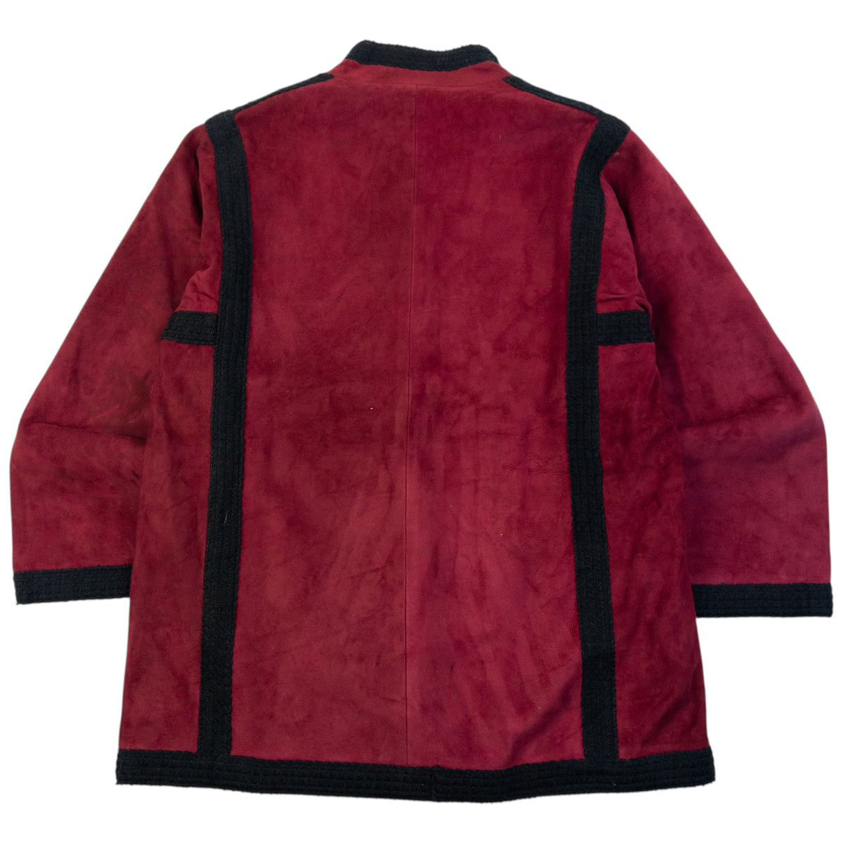 Vintage 80s YSL Yves Saint Laurent Suede Jacket Womens Size S