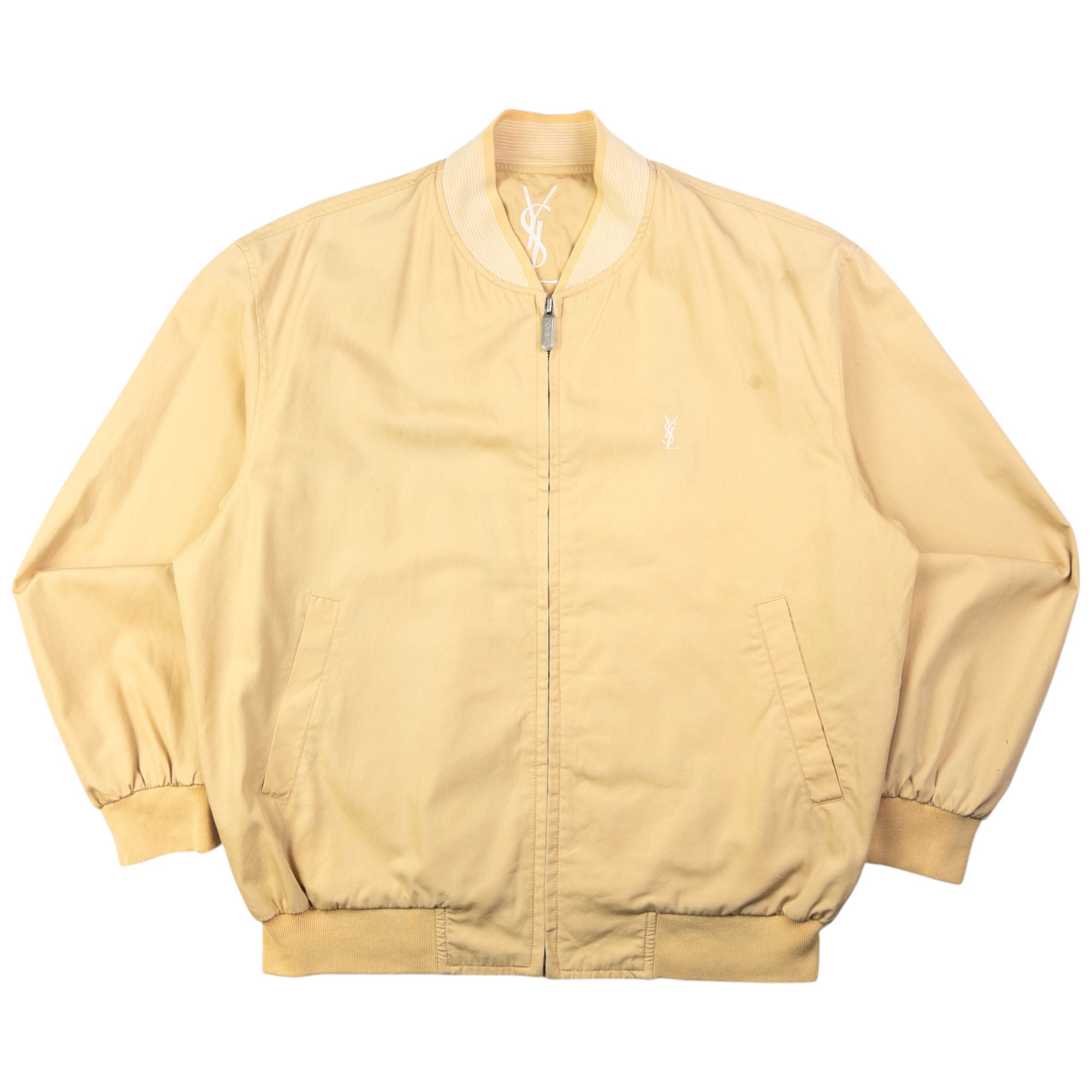 Vintage YSL Yves Saint Laurent Bomber Jacket Size M