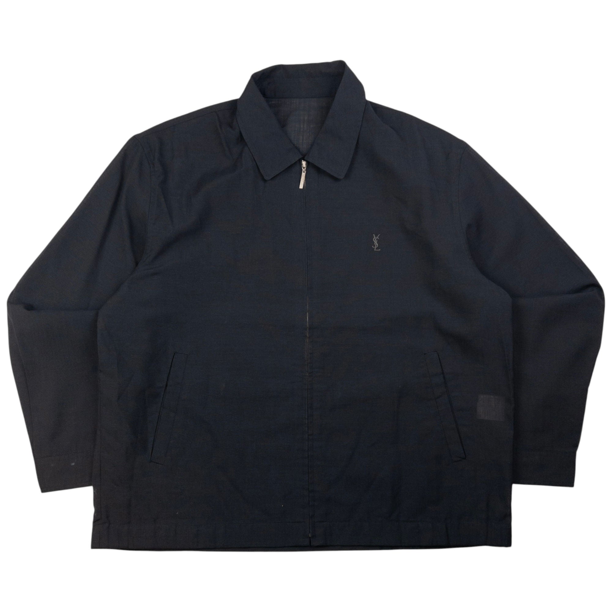Vintage YSL Yves Saint Laurent Harrington Jacket Size L