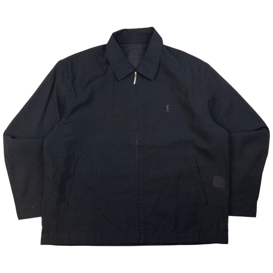 Vintage YSL Yves Saint Laurent Harrington Jacket Size L