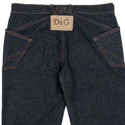 Vintage 2000s Dolce & Gabbana Denim Jeans in navy