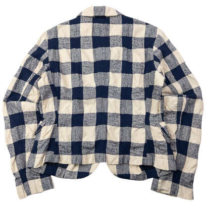 Vintage 90s Hai Sporting Gear By Issey Miyake Checkered Jacket Womens Size S