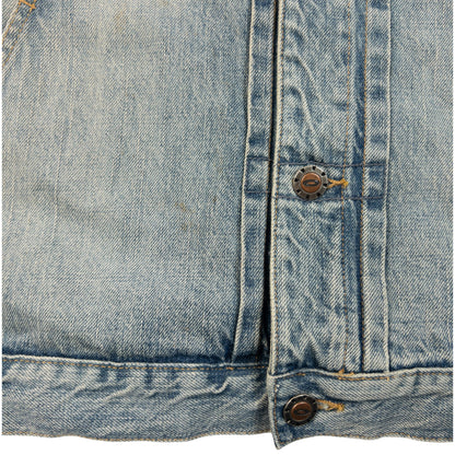 Vintage 90s Oakley Button Up Denim Jacket Size XL