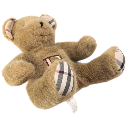 Vintage Burberry Nova Check Teddy Bear