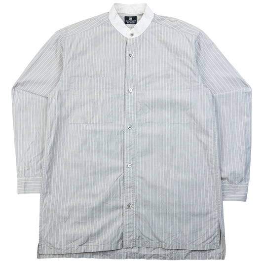 Vintage 2000s Issey Miyake Striped Long Sleeve Button Up Shirt Size S