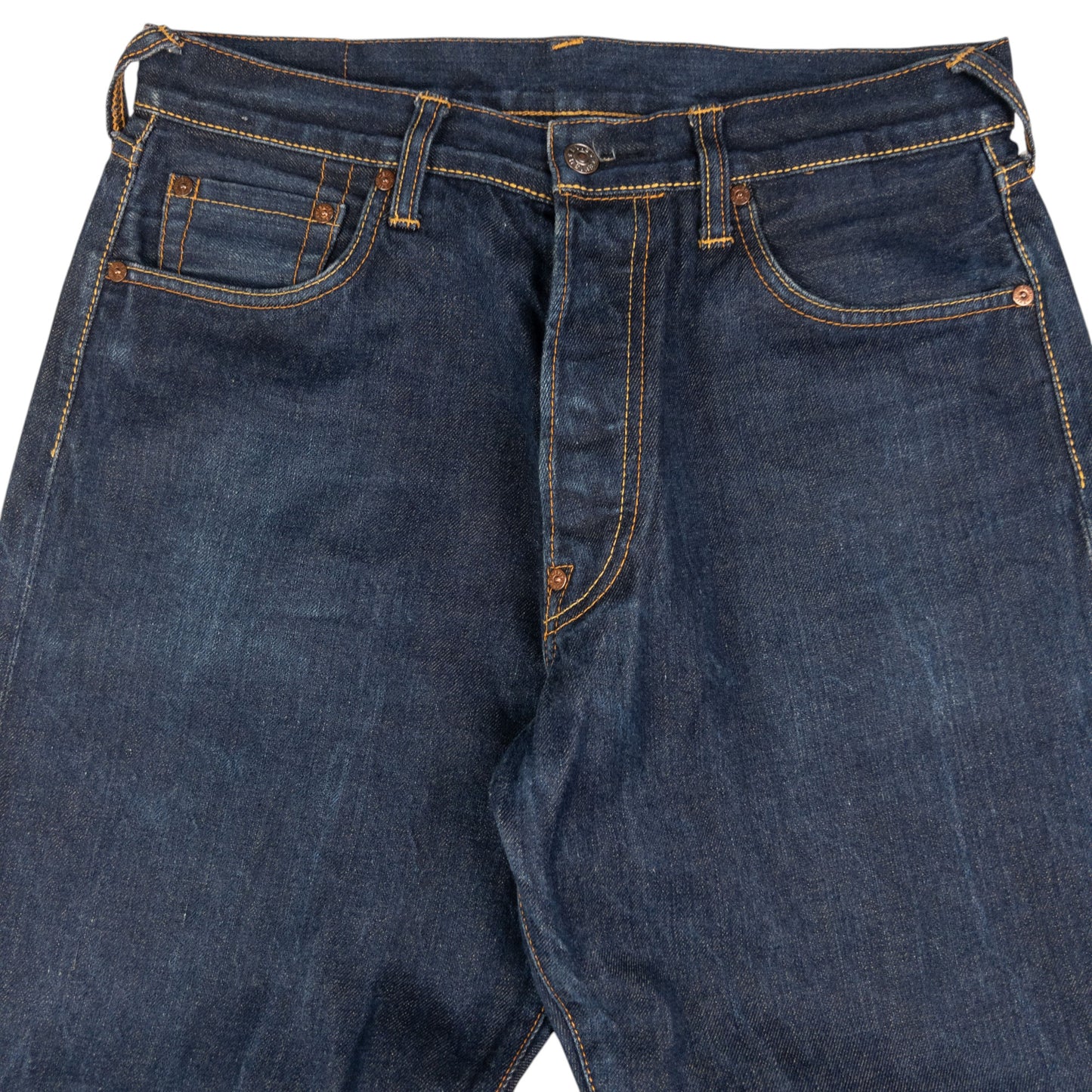 Vintage Evisu Painted Daicock Japanese Denim Jeans Size W31