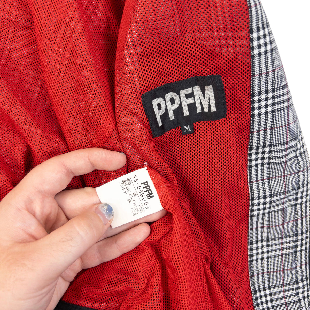 Vintage 2000s PPFM Checkered Multi Zip Jacket Womens Size S
