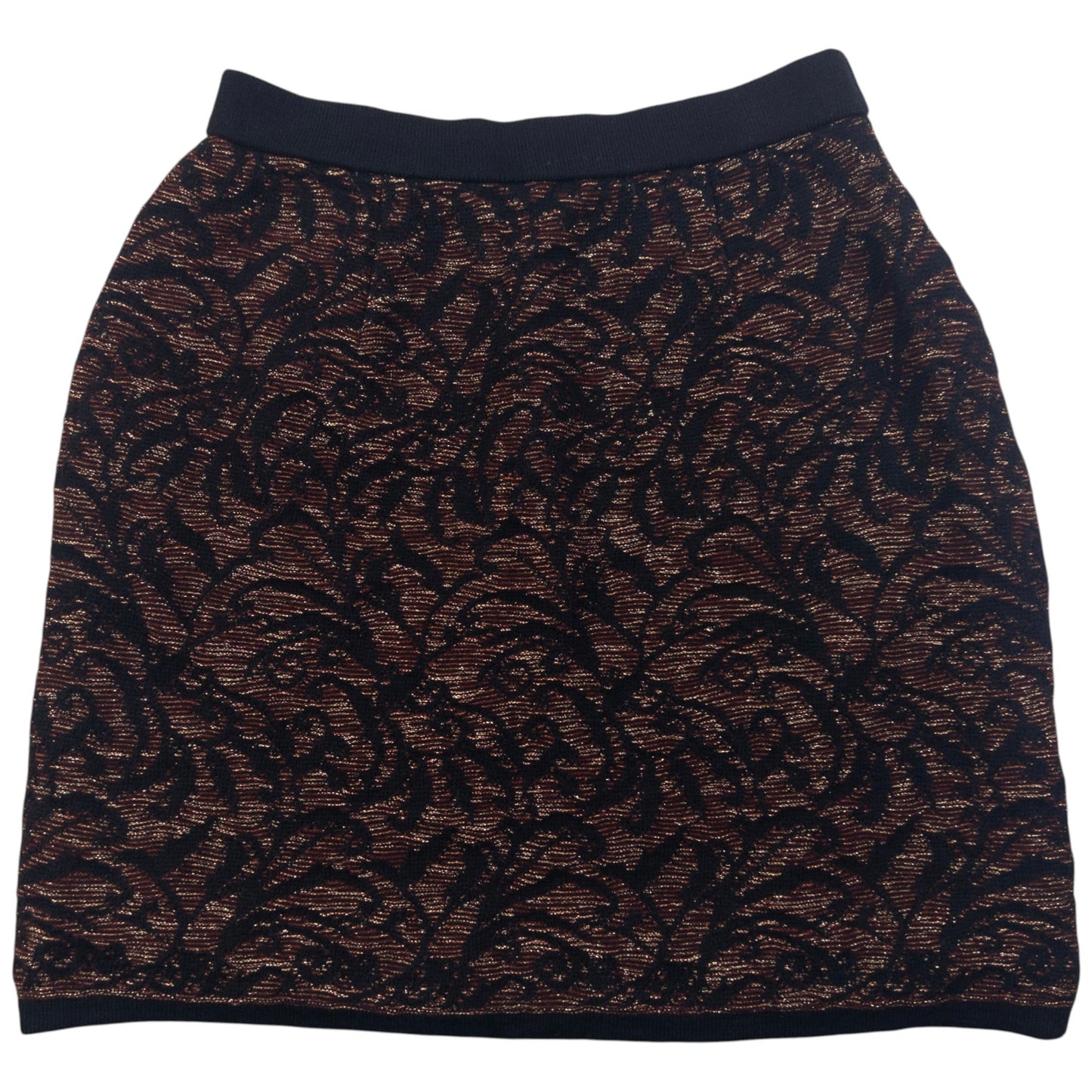 Vintage 90s YSL Yves Saint Laurent Knit Mini Skirt Womens Size S