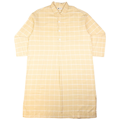 Vintage Issey Miyake Checkered Nightwear Dress Womens Size XL