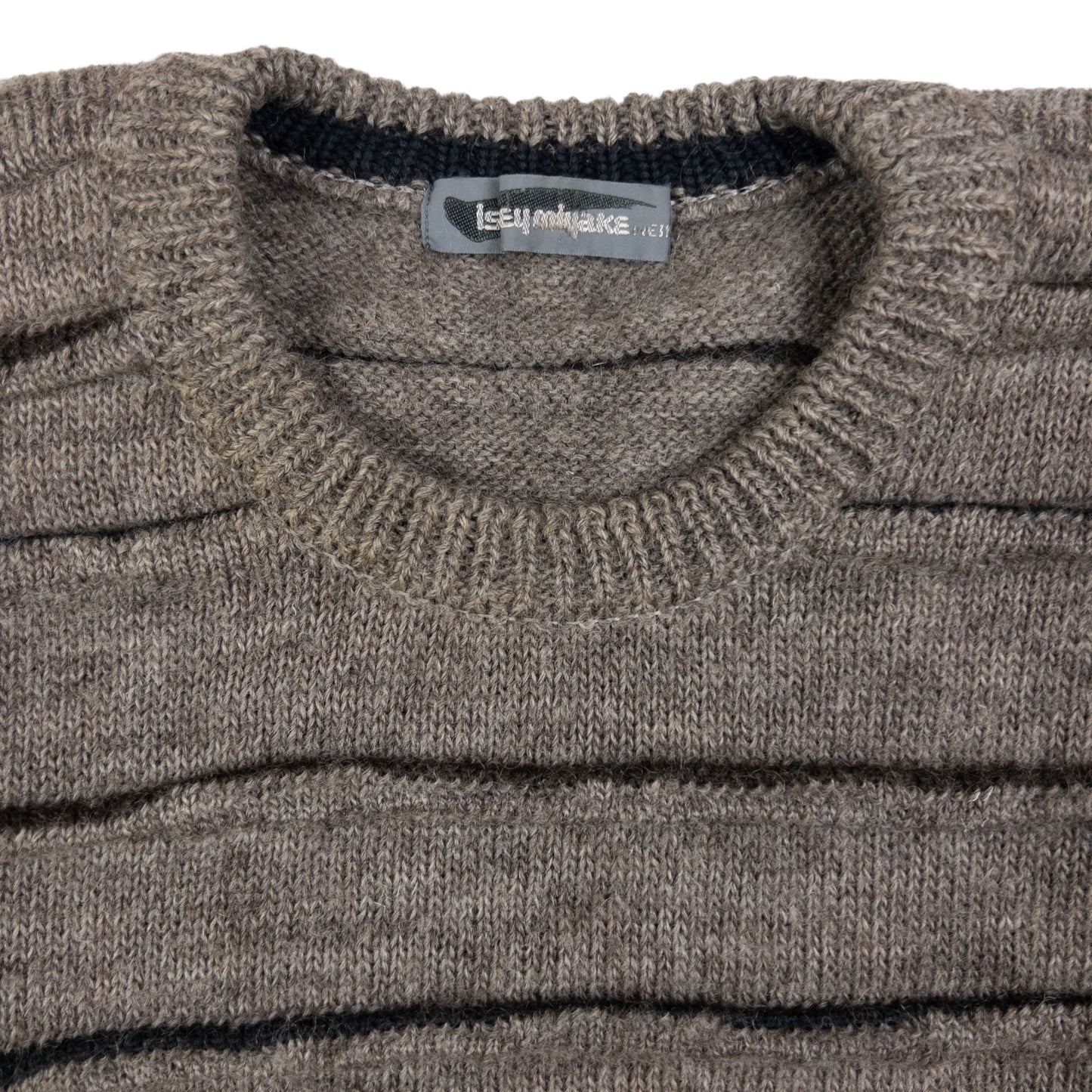 Vintage Issey Miyake Striped Knit Jumper Size L