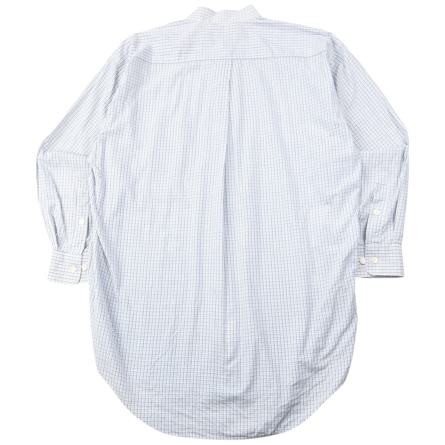 Vintage 90s Issey Miyake Checkered Long Sleeve Button Up Shirt Size M