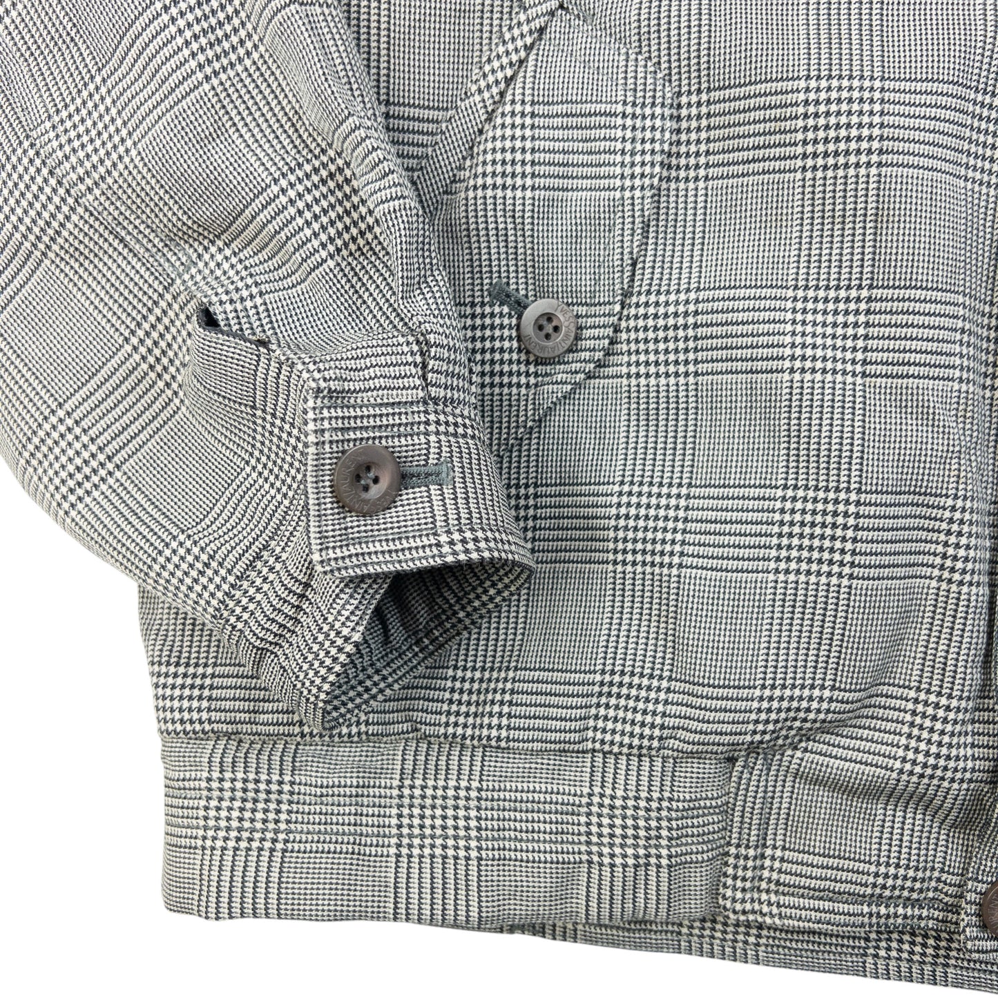 Vintage 90s YSL Yves Saint Laurent Harrington Jacket Size M