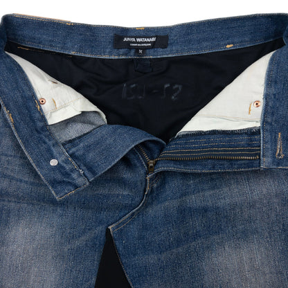 Vintage Junya Watanabe X Comme Des Garçons Denim Contrast Skirt Womens Size W28