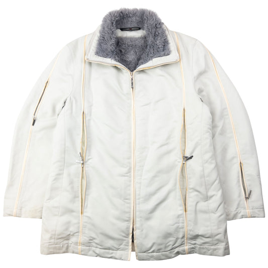 Vintage 90s Gaultier HOMME Objet Fur Lined Multi-Pocket Jacket Size M