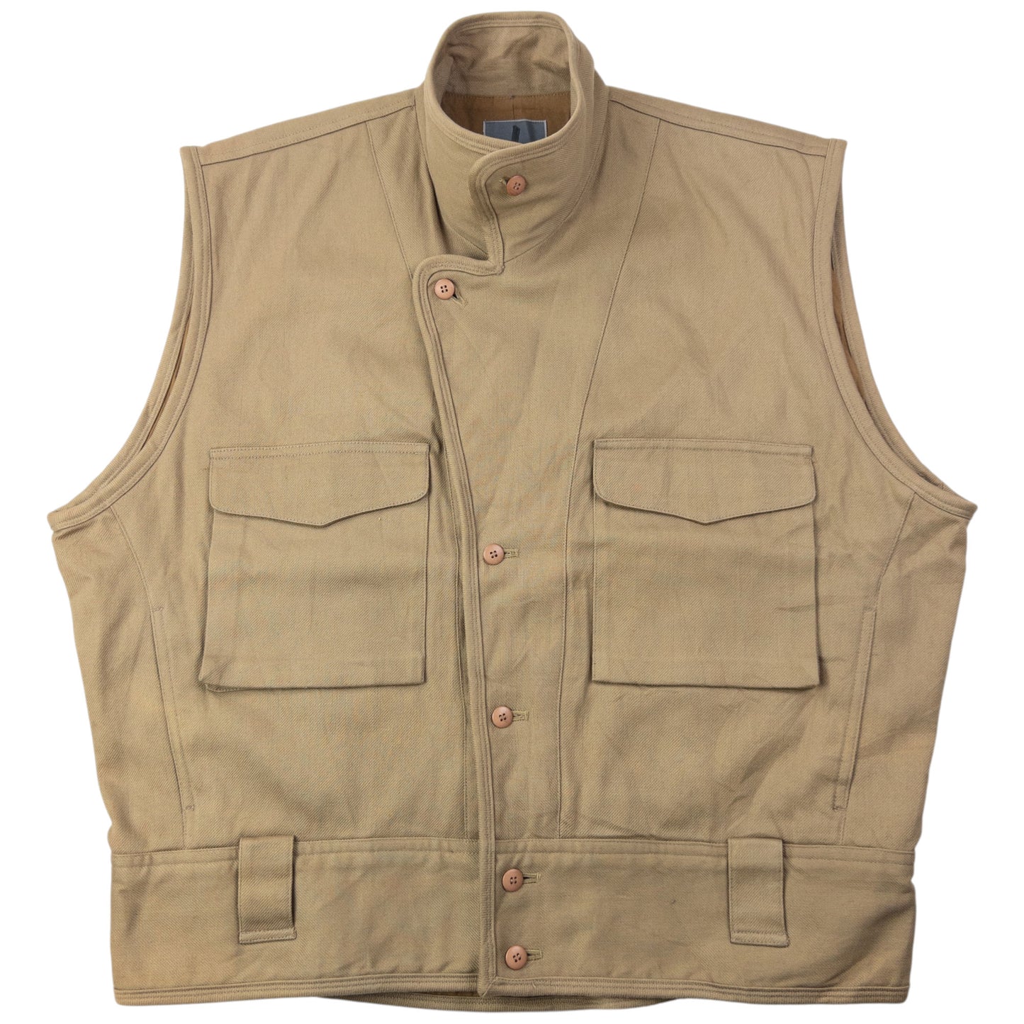 Vintage 80s Issey Miyake Button Up Gilet Vest Size L