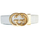 Vintage 80s Gucci Leather Belt Size W28