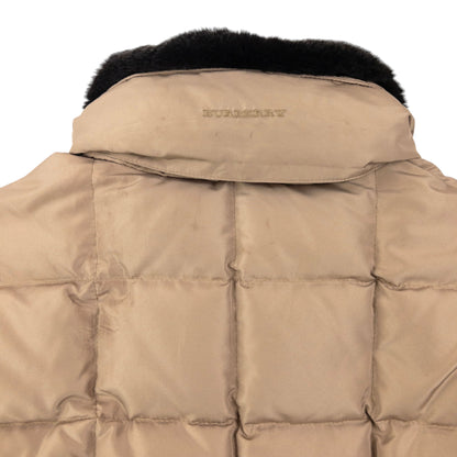 Vintage 2000s Burberry Nova Check Lined Quilted Puffer Jacket Womens Size L