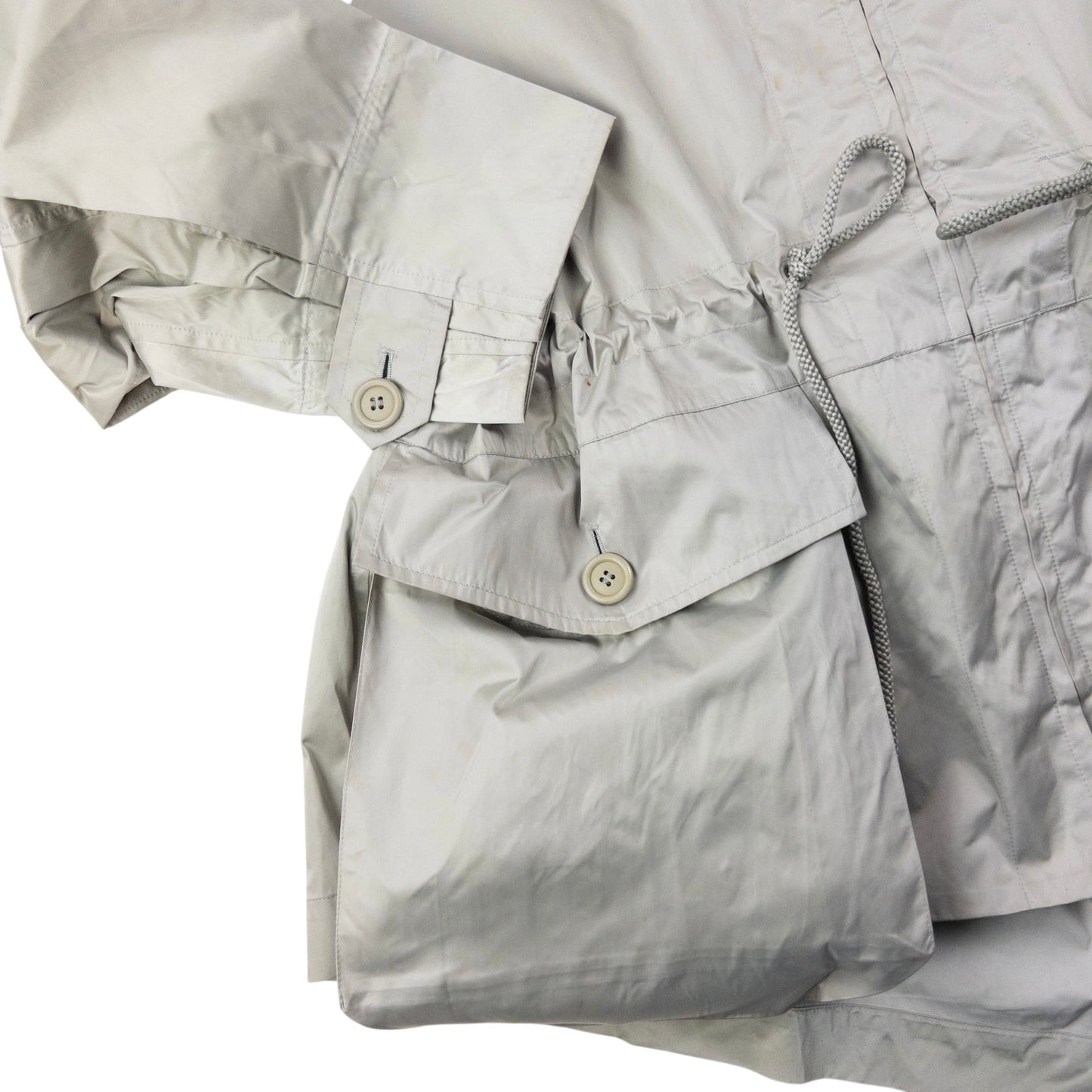 Vintage 90s Issey Miyake Windcoat Zip Up Rain Jacket Size L