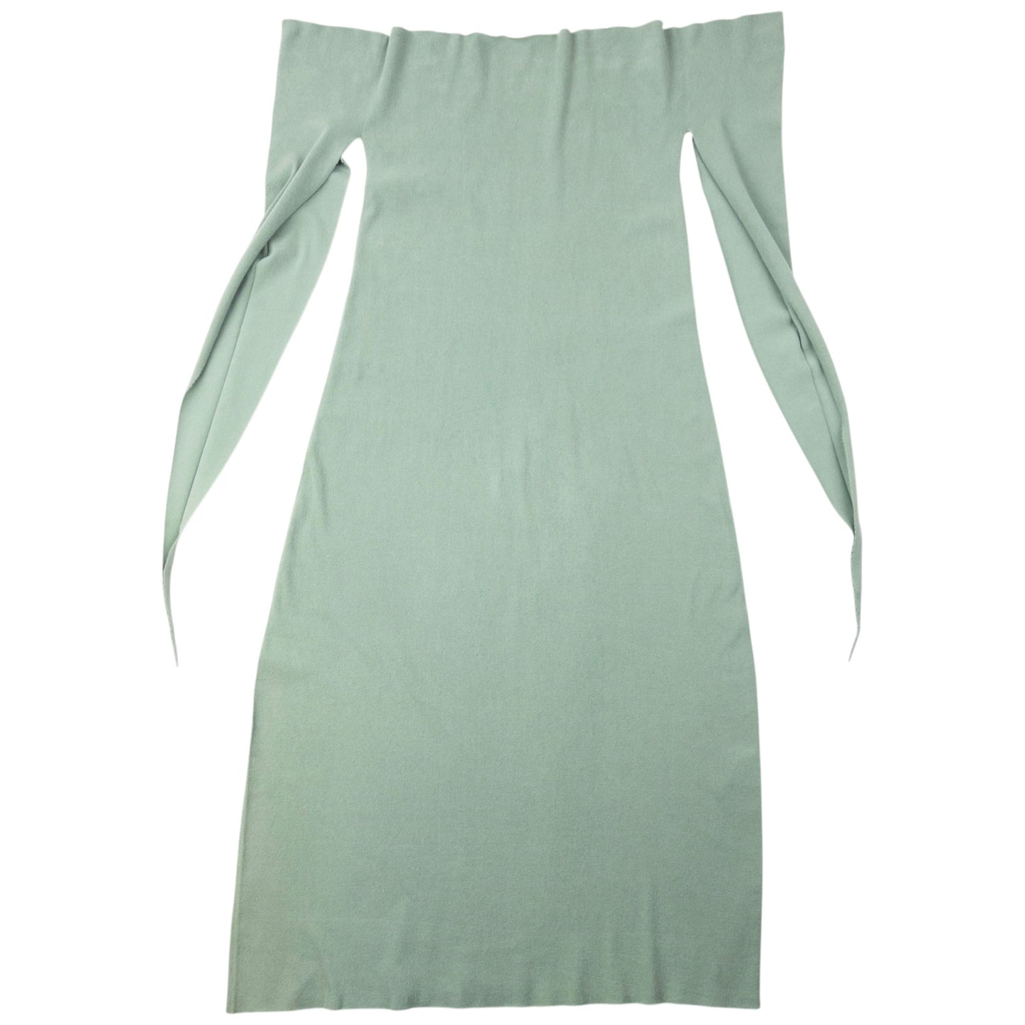 Vintage 2000s A-POC By Issey Miyake Off-Shoulder Dress Womens Size M