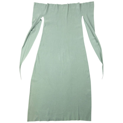 Vintage 2000s A-POC By Issey Miyake Off-Shoulder Dress Womens Size M