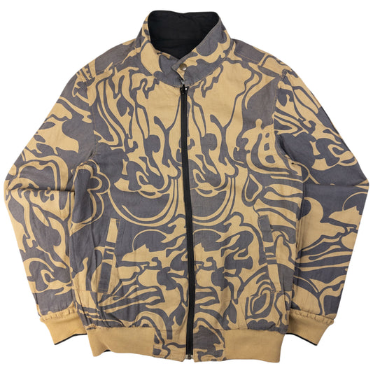 Vintage PPFM Reversible Zip Up Jacket Size L