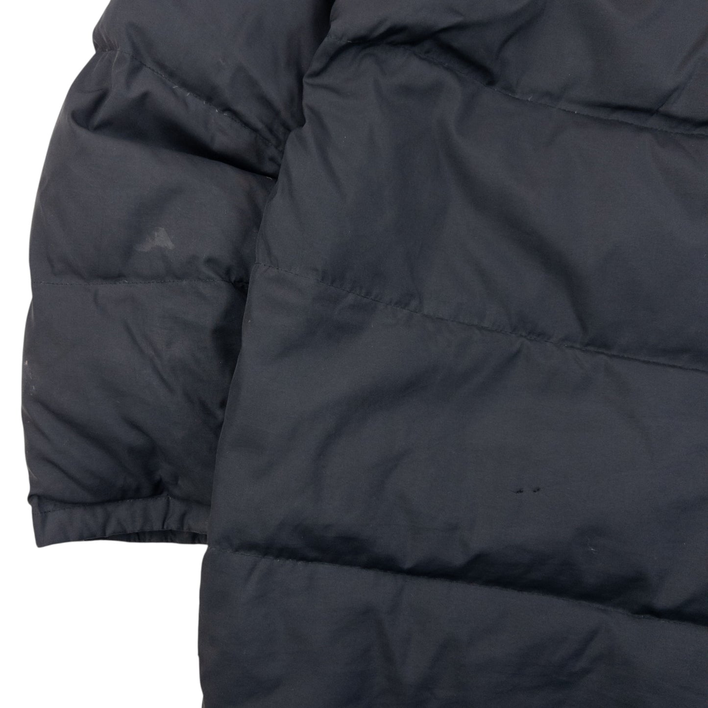 Vintage 90s Armani Jeans Zip Up Puffer Jacket Size XL