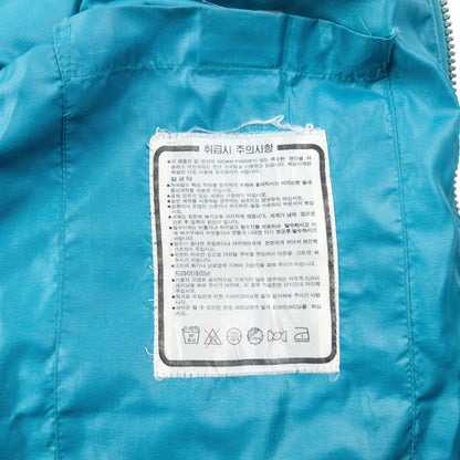 Vintage 80s YSL Yves Saint Laurent Zip Up Puffer Jacket Size M